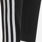 Dziecięce legginsy sportowe dla dziewczynki Adidas G 3S Leg GN4046 110 cm Czarne (4064036241383) - obraz 4