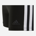 Підліткові плавки-боксери для хлопчика Adidas Fit Bx 3S Y DP7540 140 см Чорні (4060515130803) - зображення 3