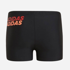 Дитячі плавки-боксери для хлопчика Adidas Yb Lin Brief H32357 110 см Чорні (4064047193497) - зображення 2