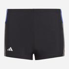 Kąpielówki chłopięce bokserki adidas Cb 3S Boxer HR7473 110 cm Czarne (4066745226736)