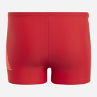 Дитячі плавки-боксери для хлопчика Adidas 3 Bar Log Boxer IC4739 128 см Червоні (4066745149394) - зображення 2