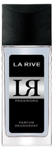 Dezodorant La Rive Password For Man spray szkło 80 ml (5901832063001) - obraz 1