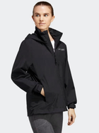 Вітровка жіноча Adidas W Mt Rr Jacket HN5460 L Чорна (4066751238563) - зображення 4