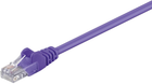 Патч-корд Rb-lan UTP Cat 5e 0.25 м Purple (RB1399.9) - зображення 1