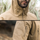 Куртка тактична Pave Hawk Soft Shell XL Койот (24100024213) - зображення 4