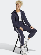 Спортивні штани жіночі Adidas W 3S Ft Ls Pt IC4386 S Темно-сині (4066752296371) - зображення 3