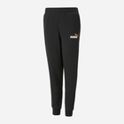 Dziecięce spodnie dresowe ciepłe polarowe dla chłopca Puma Ess+ 2 Col Logo Pants Fl Cl 586988-54 104 cm Czarne (4065449095983) - obraz 1