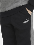 Dziecięce spodnie dresowe ciepłe polarowe dla chłopca Puma Ess+ Colorblock Pants Fl Cl B 849083-01 104 cm Czarne (4064535821499) - obraz 4