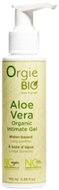 Żel intymny Orgie Bio Aloe Vera Organic Intimate Gel organiczny z aloesem 100 ml (5600298351539) - obraz 1