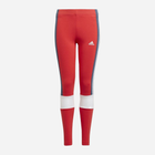 Młodzieżowe legginsy sportowe dla dziewczynki Adidas G Cb Leg GN3965 164 cm Czerwone (4064044929013) - obraz 1