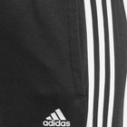 Дитячі спортивні штани для дівчинки Adidas G 3S Ft C Pt GN4054 128 см Чорні (4064036046056) - зображення 4
