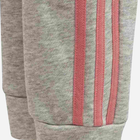 Підліткові спортивні штани для дівчинки Adidas G 3S Ft C Pt GN4077 170 см Сірі (4064036015229) - зображення 3