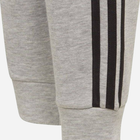Дитячі спортивні штани для хлопчика Adidas B 3S Fl C Pt GQ8899 116 см Сірі (4064036092213) - зображення 5