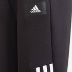 Dziecięce spodnie dresowe dla chłopca Adidas B Fi 3S Tap P GT9433 128 cm Czarne (4064057724261) - obraz 3
