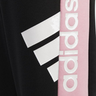 Дитячі спортивні штани для дівчинки Adidas Lk Bos Kn Pnt H40261 134 см Чорні (4064057047872) - зображення 3