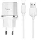 Сетевое зарядное устройство 2×USB-A Hoco C12 Black