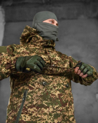 Весняний тактичний костюм Хижак Гірка 4 штани+анорак 5XL піксель (83958) - зображення 5