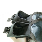 Подсумок гранатный двойной черный (MOLLE, подсумок для гранат на разгрузку, жилет, РПС) - изображение 5