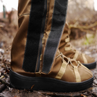 Тактичні водовідштовхувальні військові бахіли гамашіі для взуття від дощу та грязі для захисту на берці Койот XL ( 46-48 розмір) - изображение 8