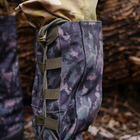 Тактичні водовідштовхувальні військові бахіли гамашіі для взуття від дощу та грязі для захисту на берці Темний піксель XL ( 46-48 розмір) - изображение 7