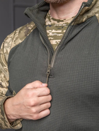 Чоловічий утеплений Убакс на флісі із липучками під шеврони / Бойова сорочка 60 - зображення 7