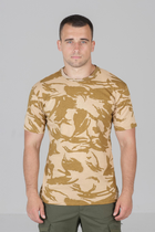 Мужская футболка хлопковая свободного кроя камуфляж Desert Пустыня 52 - изображение 4