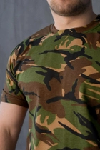 Мужская футболка хлопковая свободного кроя камуфляж Британка 44 - изображение 3