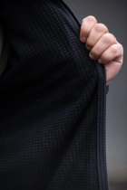 Кофта мужская флисовая кубик черная Полиция с Липучками под шевроны 3XL - изображение 8