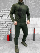 Зимовий костюм флісовий soldier haki Вт4631 XXL - зображення 4