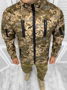 Армійська куртка софтшел піксель masking 27-1! M - зображення 1