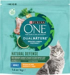 Сухий корм для кішок Purina One Dual Nature Spirulina з куркою
