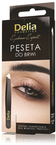 Pęseta do brwi Delia Eyebrow Expert Czarna (5901350466568) - obraz 1