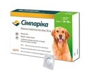 Жувальні таблетки Zoetis Сімпаріка Симпарика 80 мг на вагу 20 - 40 кг Simparica від бліх та кліщів для собак 3 таблетки