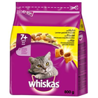 Sucha karma dla kotów Whiskas Senior z kurczakiem 800 g (5900951296550) - obraz 1