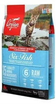 Корм Orijen 6 Fish Cat&Kitten для кішок всіх порід з рибою