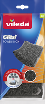 Губка-металическая Vileda Inox Power Pad 2 шт (4023103172036)