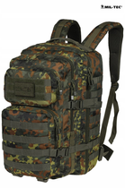 Великий рюкзак Mil-Tec Assault 36 л FLECKTARN 14002221 - зображення 2