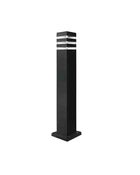 Вуличний світильник Goldlux 316189 Teksas E27 1x12W IP44 BK (046848)