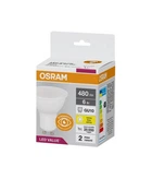 Лампа Osram 4058075689626 Led GU10 6W/830 3000K 480Lm PAR16 50 (050260)
