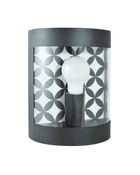 Вуличний світильник Goldlux 312365 Muret E27 1x10W IP44 BK (014318)