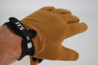 Тактичні рукавички з пальцями трикотажні 9061_Beige - зображення 7
