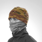 Тактична шапка зимова флісова ВСУ UATAC Multicam L - изображение 1