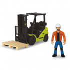 Wózek widłowy Dickie Playlife Clark Forklift z akcesoriami (4006333075230) - obraz 3