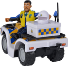 Motocykl policyjny Simba Fireman Sam z figurką i akcesoriami (4006592062675) - obraz 4