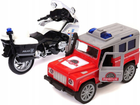 Zestaw pojazdów ratowniczych Dromader Rescue Vehicle Police (6900312893953) - obraz 3
