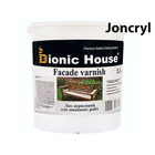 Лак водний для зовнішніх робіт Joncryl Bionic House напівматовий Попіл