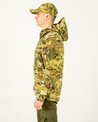 Ветровка куртка мультикам летняя мужская камуфляжная с капюшоном, с липучками под шевроны 56 - изображение 2