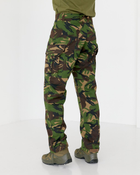 Брюки чоловічі камуфляж Британка з посиленими колінами, штани польові камуфляжні бавовняні 46 - зображення 2
