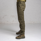 Штани чоловічі Гірка олива, штани з посиленими колінами та гумкою під коліном 48 - зображення 3