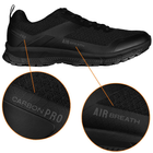 Тактические летние кроссовки Camotec Carbon Pro Черные 43 - изображение 3